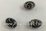 DZI416 10*14mm drum tibetan agate dzi beads wholesale