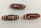 DZI438 10*30mm drum tibetan agate dzi beads wholesale