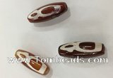 DZI446 10*30mm drum tibetan agate dzi beads wholesale