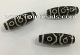 DZI488 10*30mm drum tibetan agate dzi beads wholesale