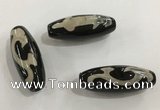 DZI491 10*30mm drum tibetan agate dzi beads wholesale