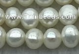 FWP26 14.5 inches 4mm - 4.5mm potato white freshwater pearl strands