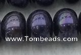 FWP330 15 inches 11mm - 12mm button black freshwater pearl strands