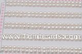 FWP451 half-drilled 3.5-4mm bread freshwater pearl beads