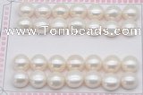 FWP467 half-drilled 11.5-12mm bread freshwater pearl beads