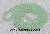 GMN14 Hand-knotted 8mm candy jade 108 beads mala necklaces