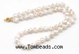 GMN7734 18 - 36 inches 8mm, 10mm faceted round Tibetan agate beaded necklaces