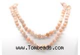 GMN8027 18 - 36 inches 8mm, 10mm sunstone 54, 108 beads mala necklaces