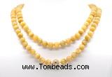 GMN8049 18 - 36 inches 8mm, 10mm grade AA golden tiger eye 54, 108 beads mala necklaces