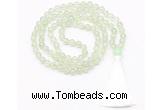 GMN8468 8mm, 10mm prehnite 27, 54, 108 beads mala necklace with tassel