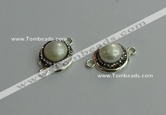 NGC6640 16mm coin pearl connectors wholesale