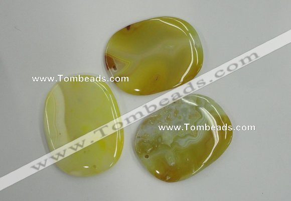 NGC72 40*55mm - 55*65mm freeform agate connectors wholesale