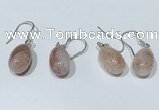 NGE413 10*14mm teardrop moonstone earrings wholesale