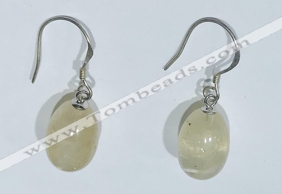 NGE414 10*14mm teardrop citrine earrings wholesale