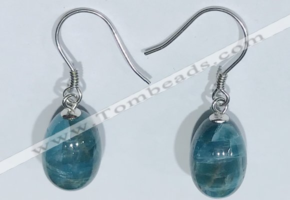 NGE415 10*14mm teardrop apatite earrings wholesale