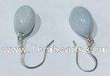 NGE419 10*14mm teardrop aquamarine earrings wholesale