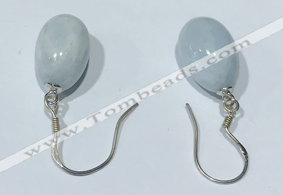 NGE419 10*14mm teardrop aquamarine earrings wholesale