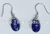 NGE421 10*14mm teardrop lapis lazuli earrings wholesale