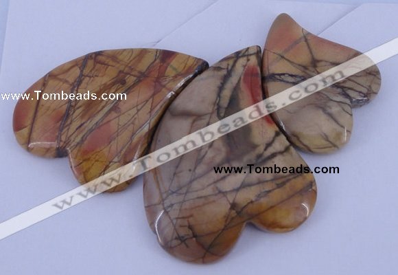 NGP08 Picasso jasper gemstone pendants set jewelry wholesale