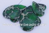 NGP102 Dyed imperial jasper gemstone pendants set jewelry wholesale