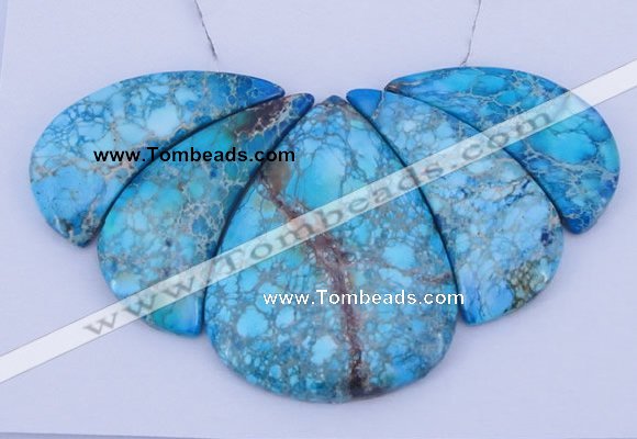 NGP106 Dyed imperial jasper gemstone pendants set jewelry wholesale