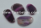 NGP1178 40*55mm - 50*70mm freeform agate gemstone pendants wholesale