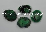 NGP1182 40*50mm - 50*60mm freeform agate gemstone pendants wholesale