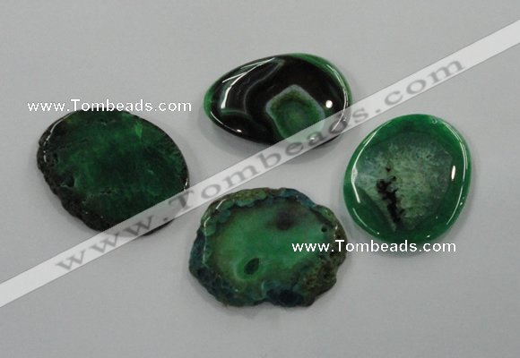 NGP1182 40*50mm - 50*60mm freeform agate gemstone pendants wholesale