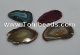 NGP1190 35*50mm - 40*70mm freeform agate gemstone pendants wholesale