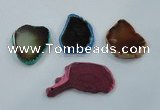 NGP1200 30*50mm - 45*70mm freeform agate gemstone pendants wholesale