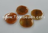 NGP1208 40*45mm - 50*65mm freeform agate gemstone pendants wholesale