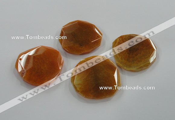 NGP1208 40*45mm - 50*65mm freeform agate gemstone pendants wholesale