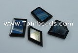NGP1226 30*35mm - 40*50mm freeform agate gemstone pendants wholesale