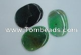 NGP1235 45*60mm - 55*65mm freeform agate gemstone pendants wholesale