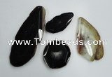 NGP1259 30*45mm - 50*80mm freeform agate gemstone pendants wholesale