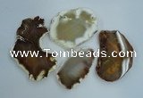 NGP1269 35*50mm - 55*75mm freeform agate gemstone pendants wholesale