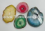 NGP1276 45*55mm - 70*90mm freeform agate gemstone pendants wholesale