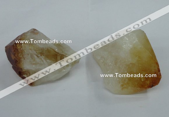 NGP1418 25*35mm - 30*40mm nuggets citrine gemstone pendants