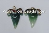 NGP1591 32*42mm - 35*45mm agate gemstone pendants