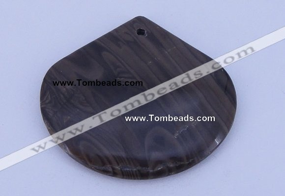 NGP168 2pcs 45*50mm grain stone pendants jewelry wholesale