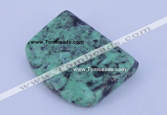 NGP197 10*32*42mm african turquoise pendant jewelry wholesale