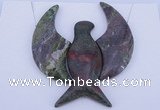 NGP21 Green rain forest stone pendants set jewelry wholesale
