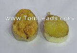 NGP2470 45*55mm - 50*65mm freeform druzy agate pendants wholesale