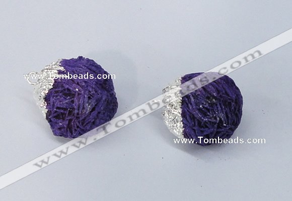 NGP2907 15*20mm - 25*30mm freeform desert rose pendants wholesale