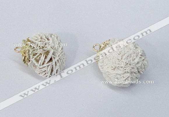 NGP2912 15*20mm - 25*30mm freeform desert rose pendants wholesale