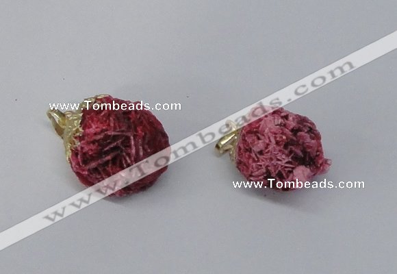 NGP2913 15*20mm - 25*30mm freeform desert rose pendants wholesale