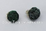 NGP2916 15*20mm - 25*30mm freeform desert rose pendants wholesale