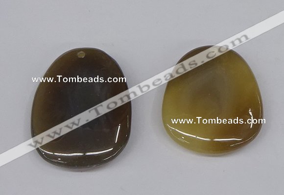 NGP3205 35*40mm - 40*50mm freeform agate slab pendants