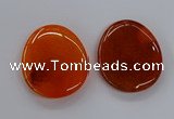 NGP3230 42*52mm - 45*55mm freeform agate gemstone pendants