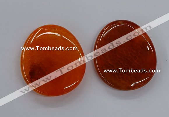 NGP3230 42*52mm - 45*55mm freeform agate gemstone pendants